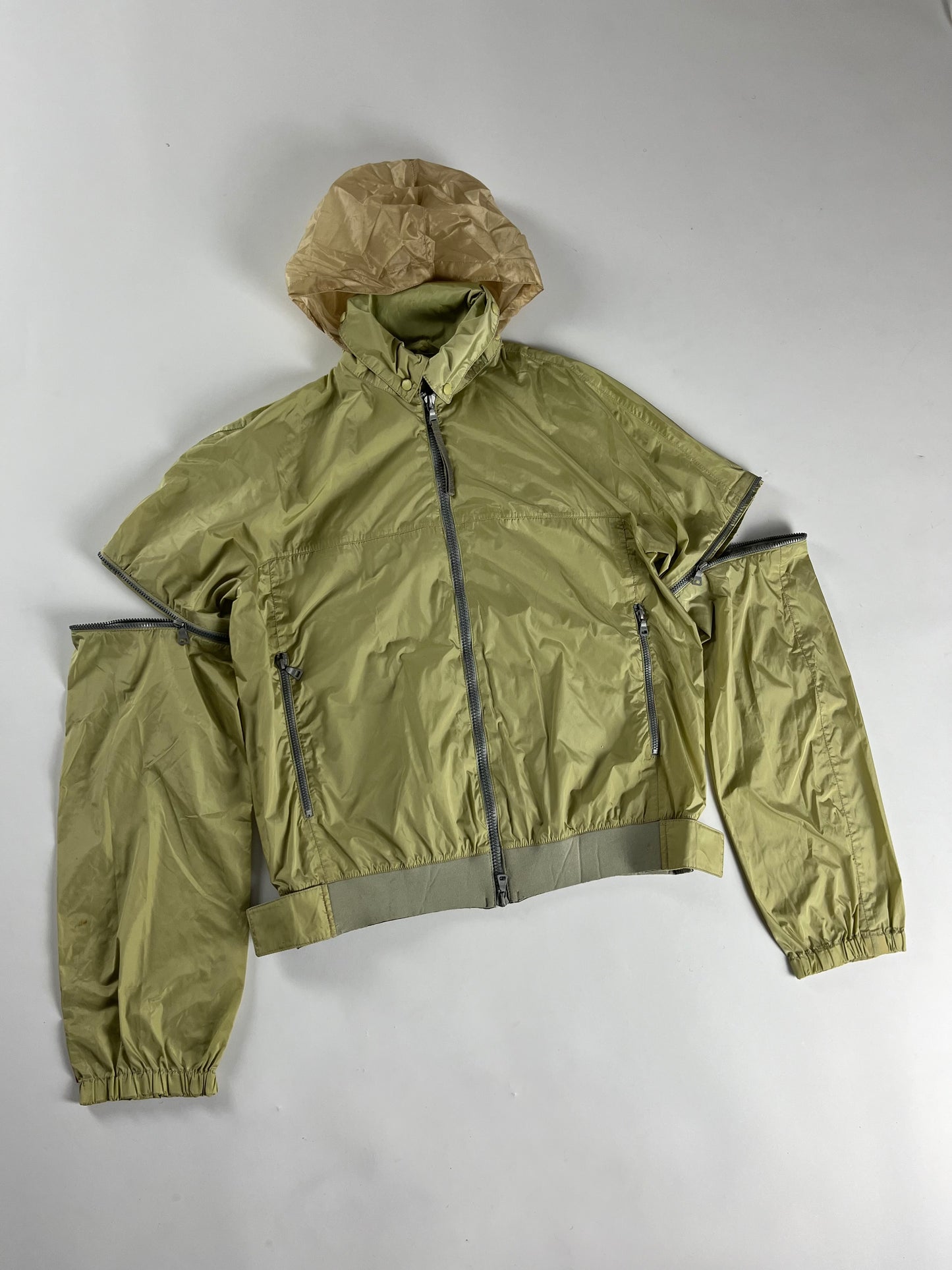 Prada Linea Rossa Convertible Zip Jacket SS 2000 - XS