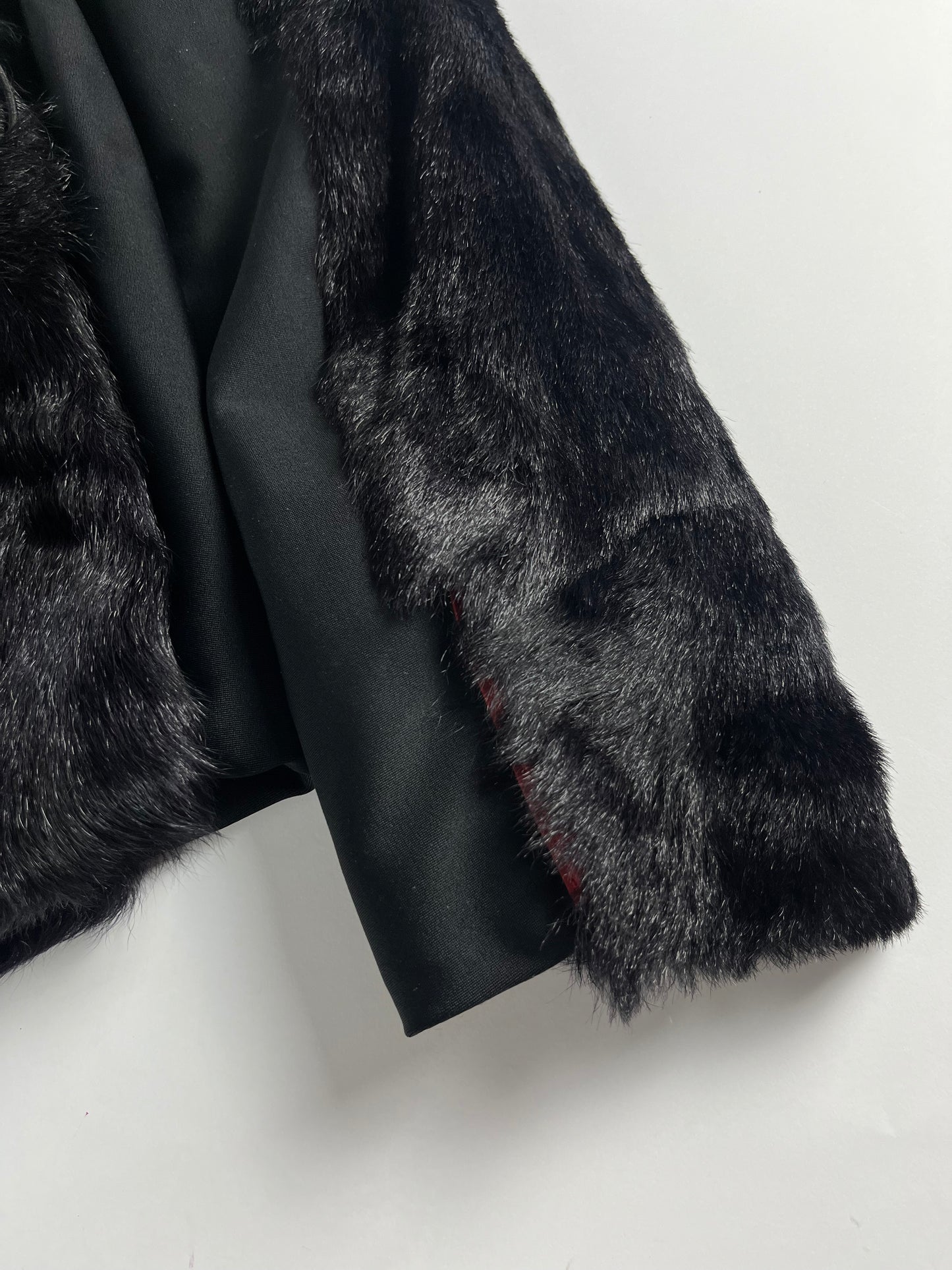 Prada Linea Rossa Kid Fur Jacket FW 1999 - S