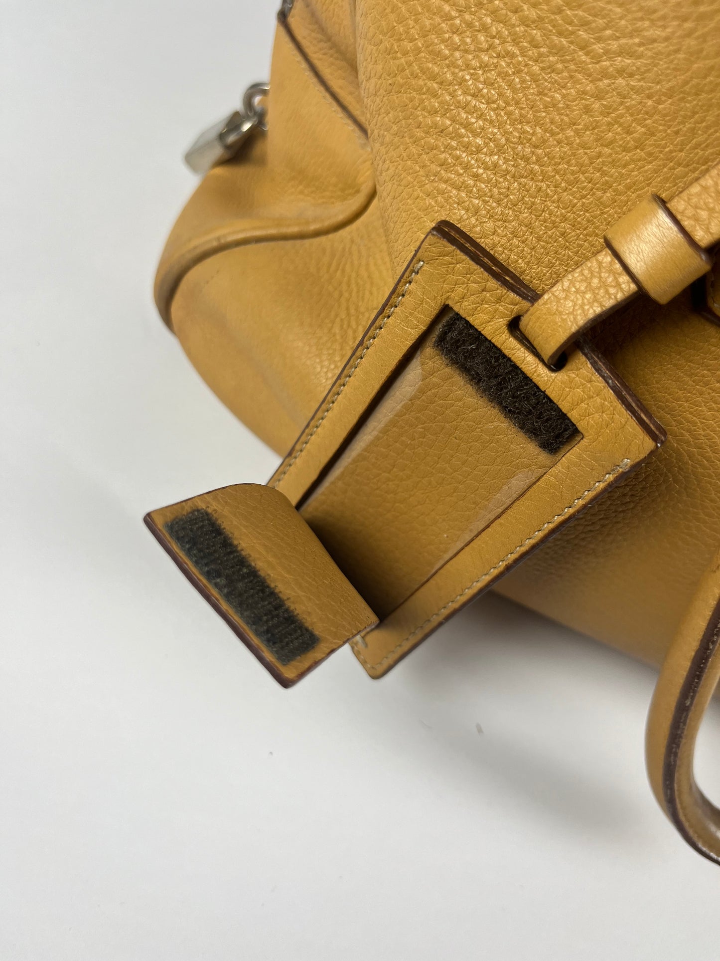 Prada Maxi Camel Leather Bowling Hand Bag FW 2000 - OS