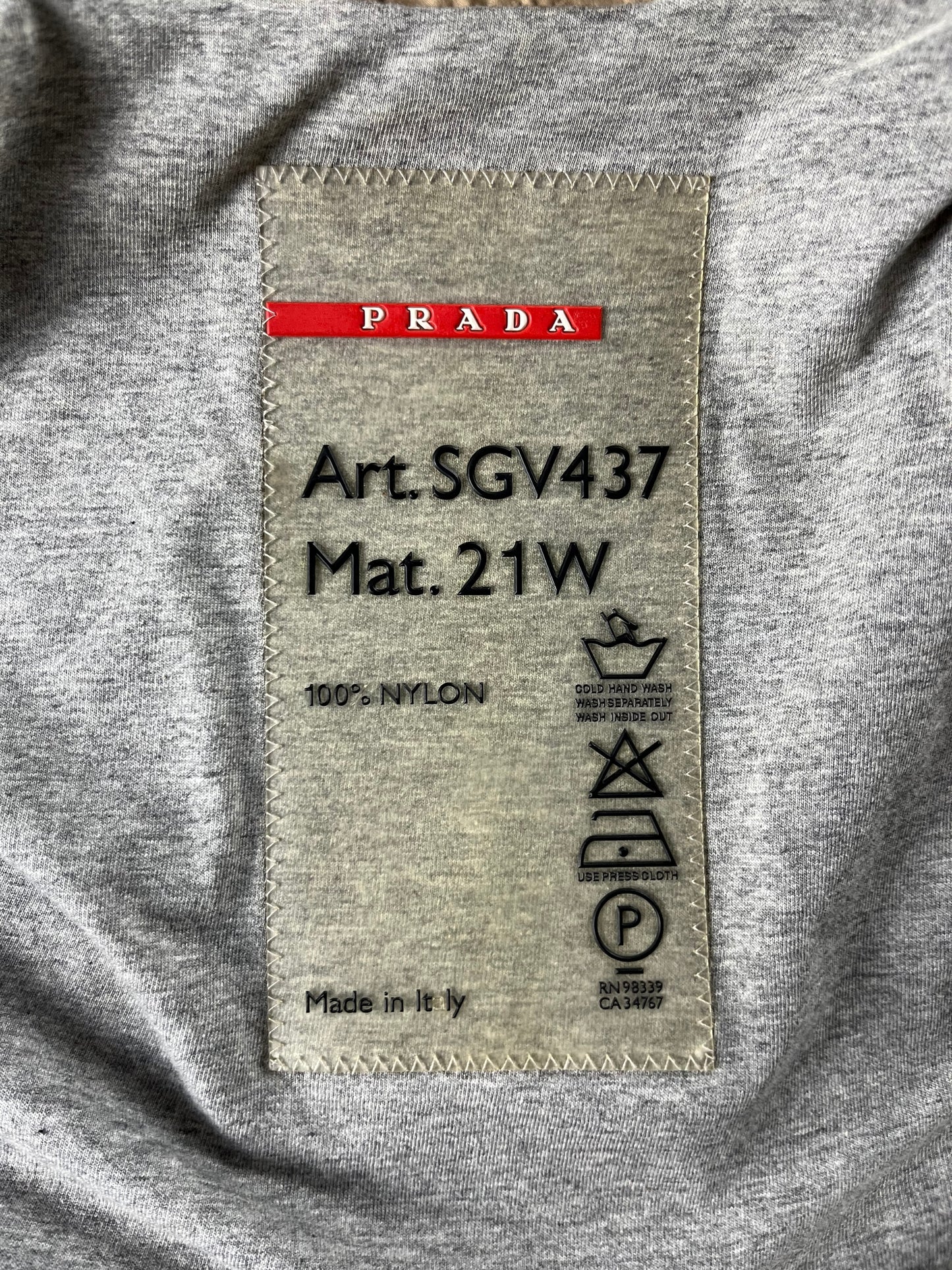 Prada Sand Camel Technical Nylon Jacket SS 2000 - M