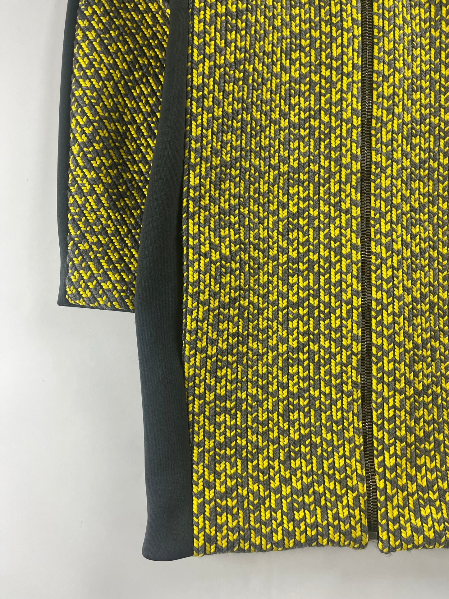 Balenciaga Braided Fabric Coat FW 2014 - S