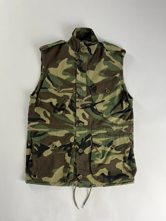 Saint Laurent Sample Military Camo Vest SS 2016 - M
