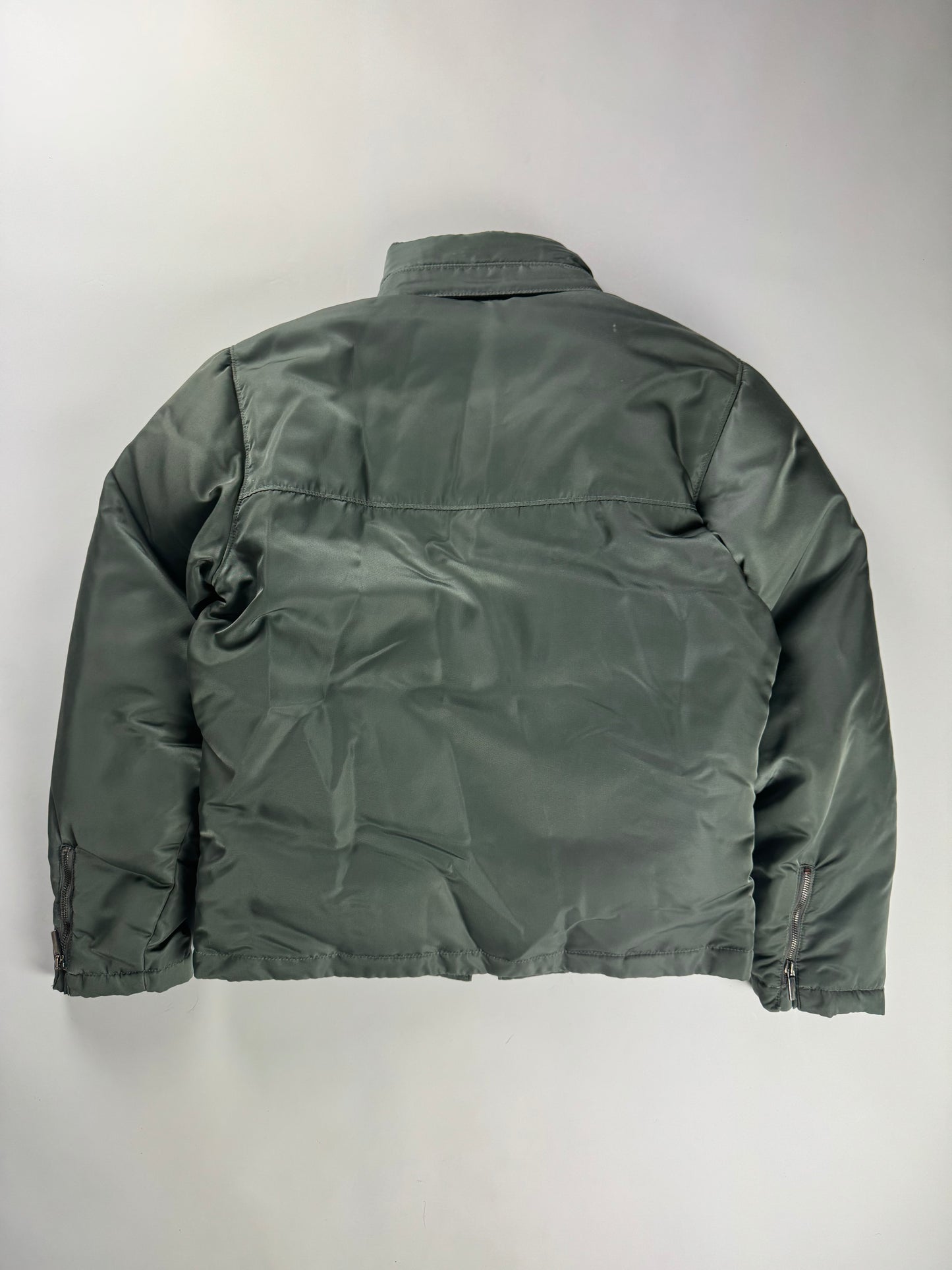 Gucci Tom Ford Cold Olive Double Zip Down Jacket FW 1998 - M