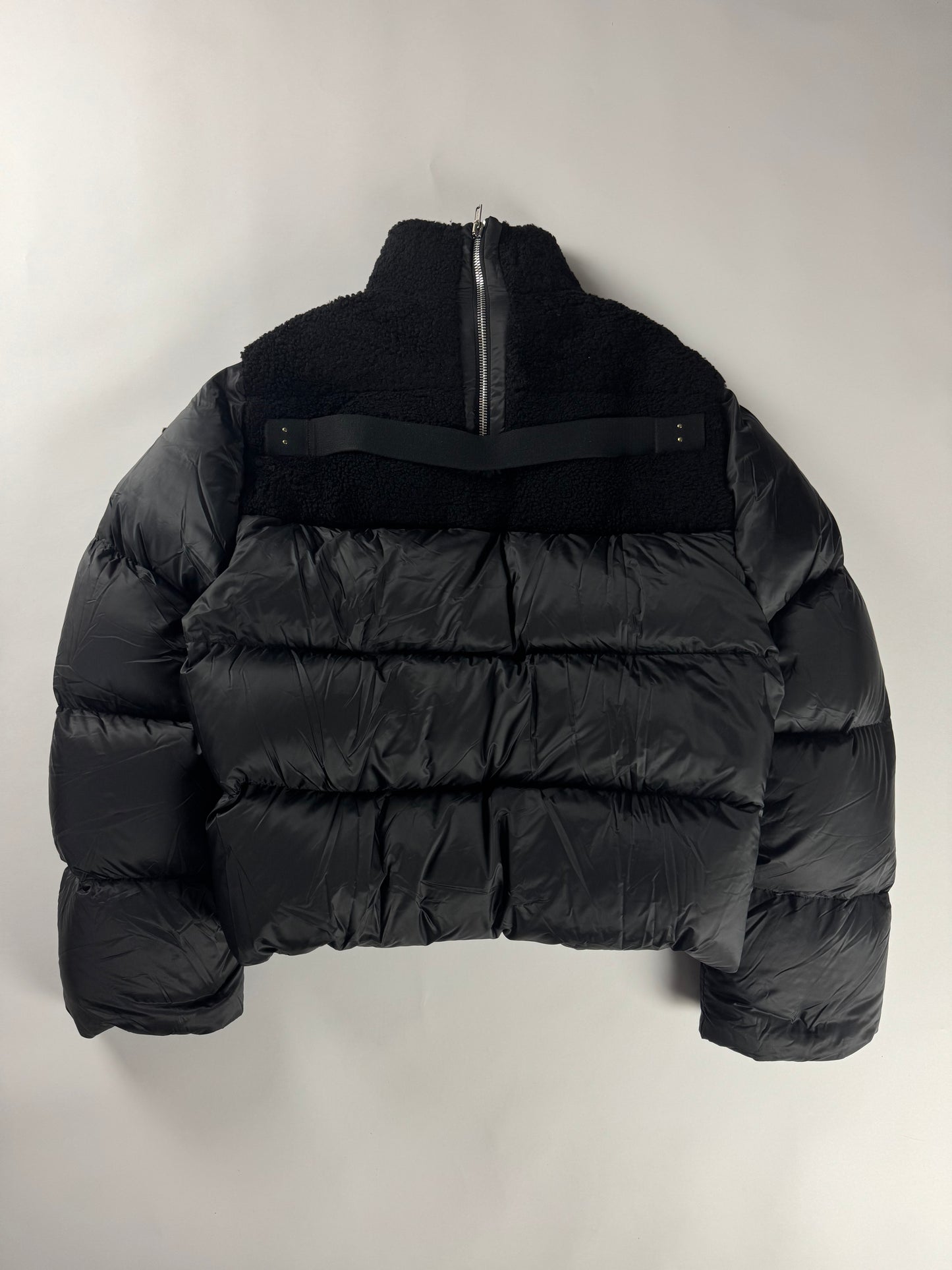 Rick Owens x Moncler DRKSHDW Cyclopic Shearling Down Puffer Jacket FW 2020 - M