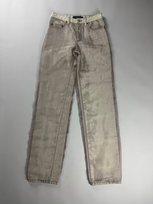 Y/Project Sample Illusion Translucent Organza Pants FW 2018 - S