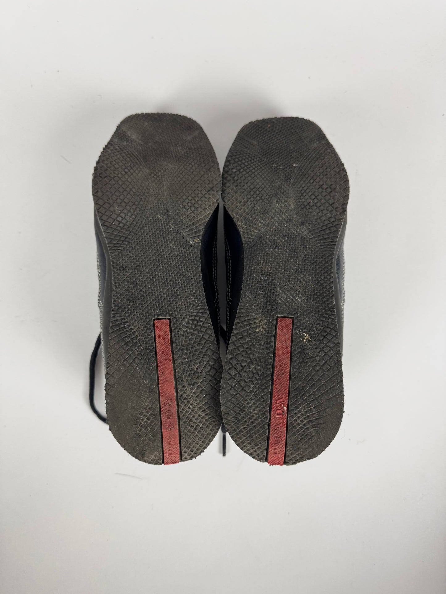 Prada Sport Marine Laced Low Trainers 2000s - 43 EU