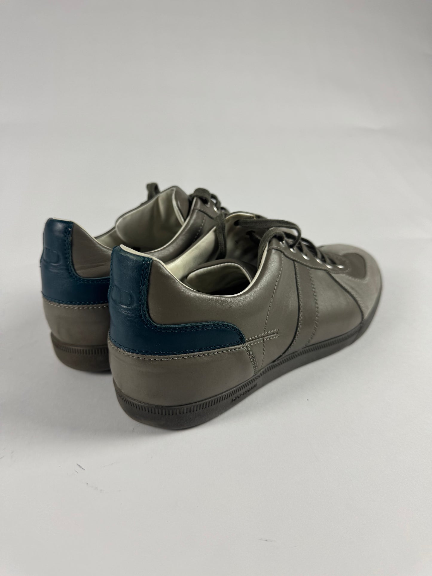 Dior Homme Hedi Slimane B01 Grey Suede Low Trainers FW 2004 - 43,5 EU