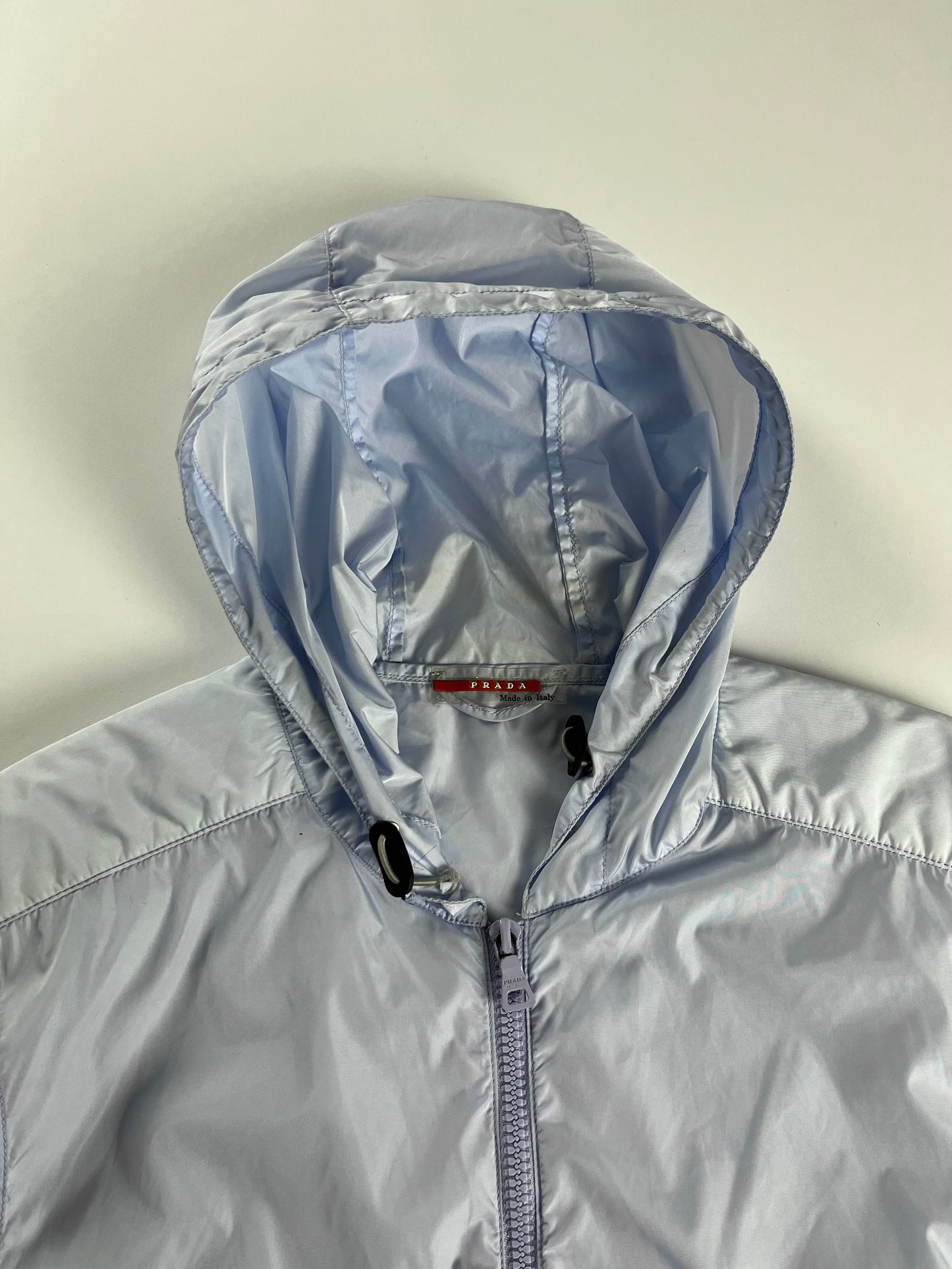 Prada Linea Rossa Nylon Double Zip Vest SS 2000 - M