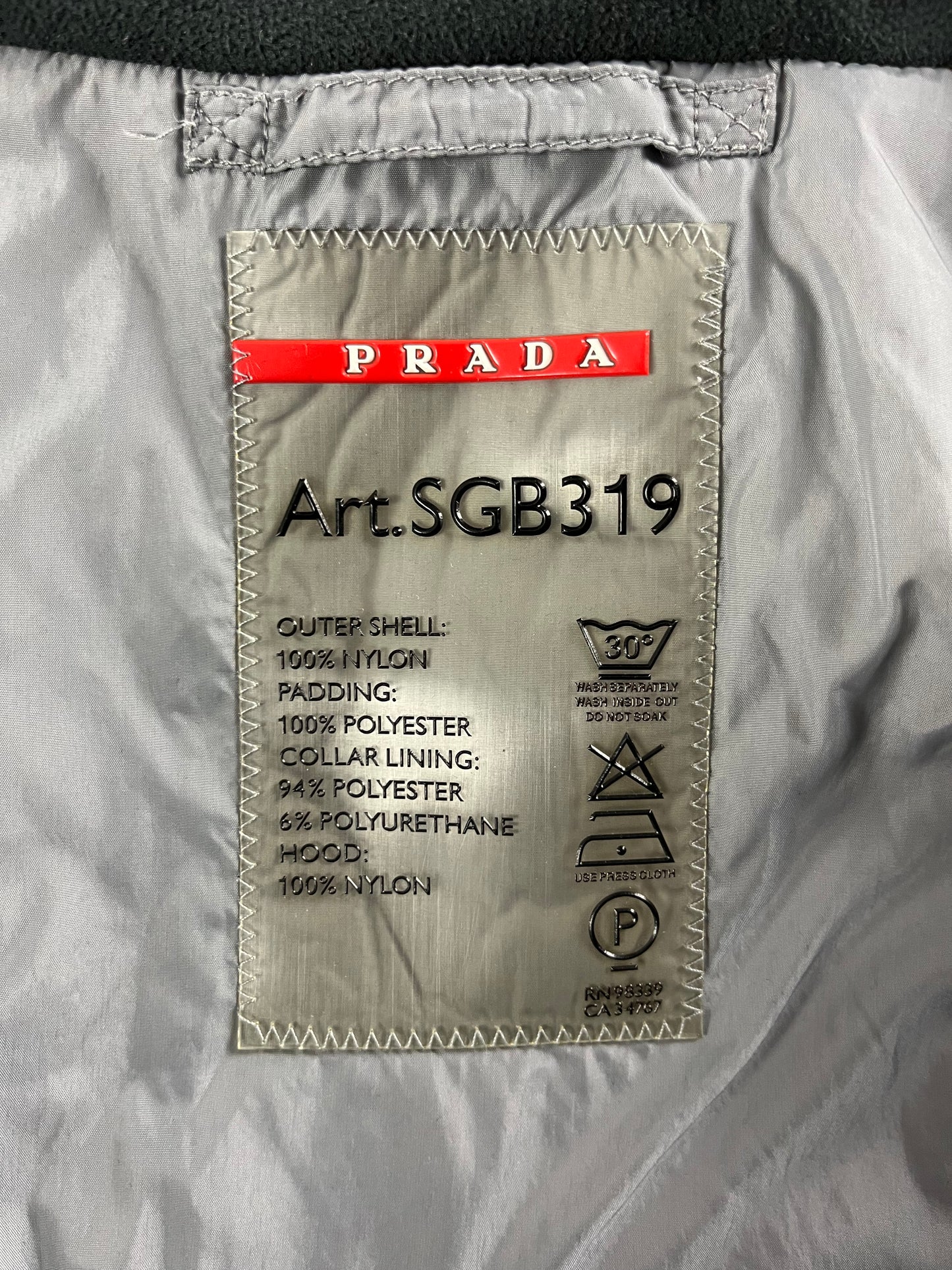 Prada Linea Rossa Ski Royal Blue Technical Jacket 2000s - XL