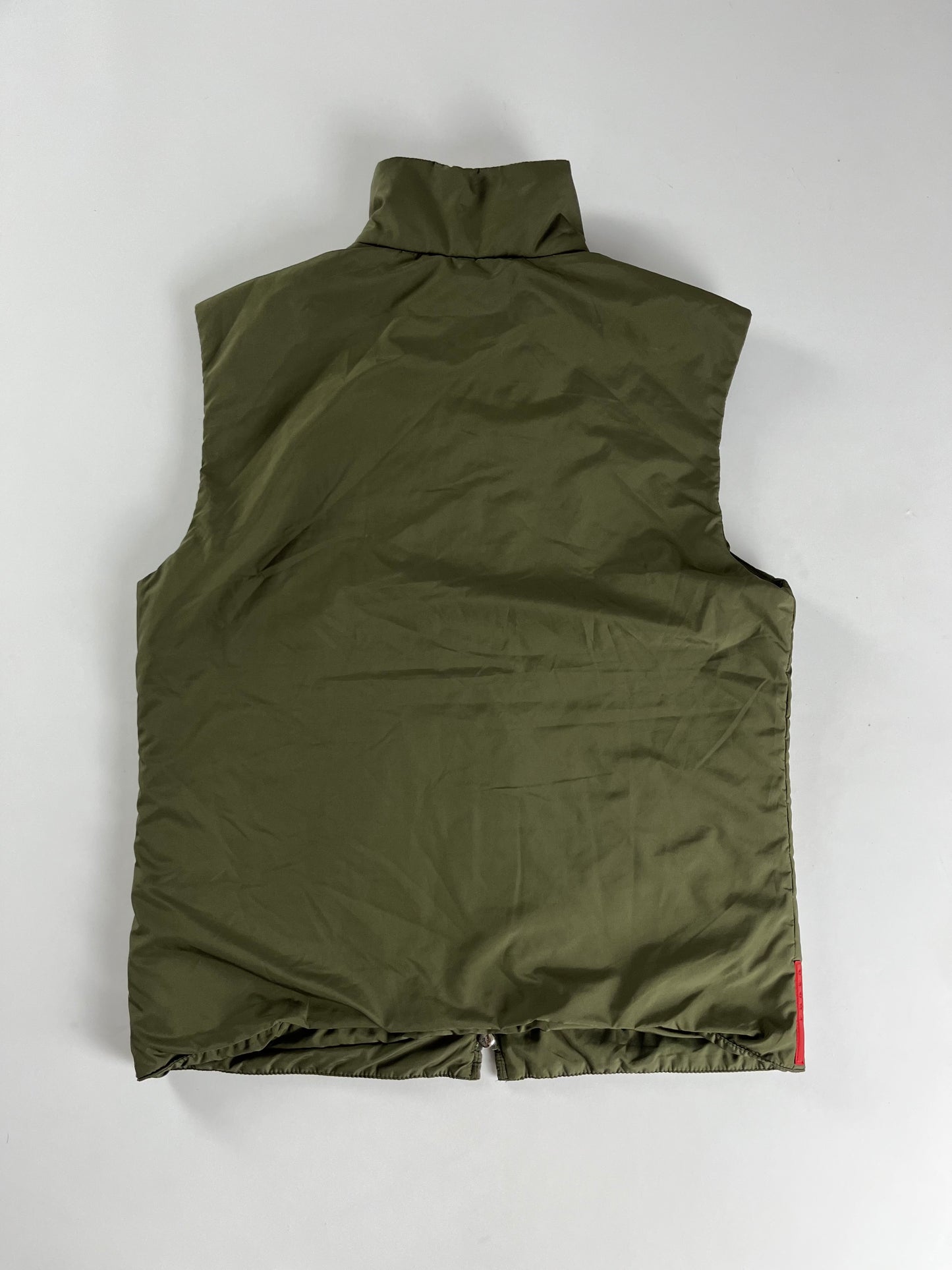 Prada Linea Rossa Utility Nylon Vest 2000s - S