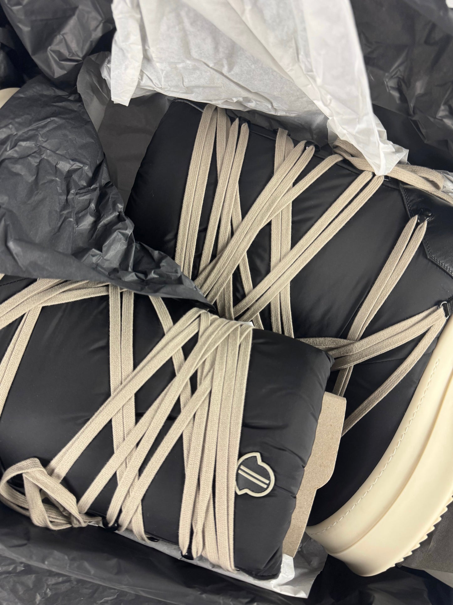 Rick Owens x Moncler Big Rocks Boots FW 2023 - 43 EU