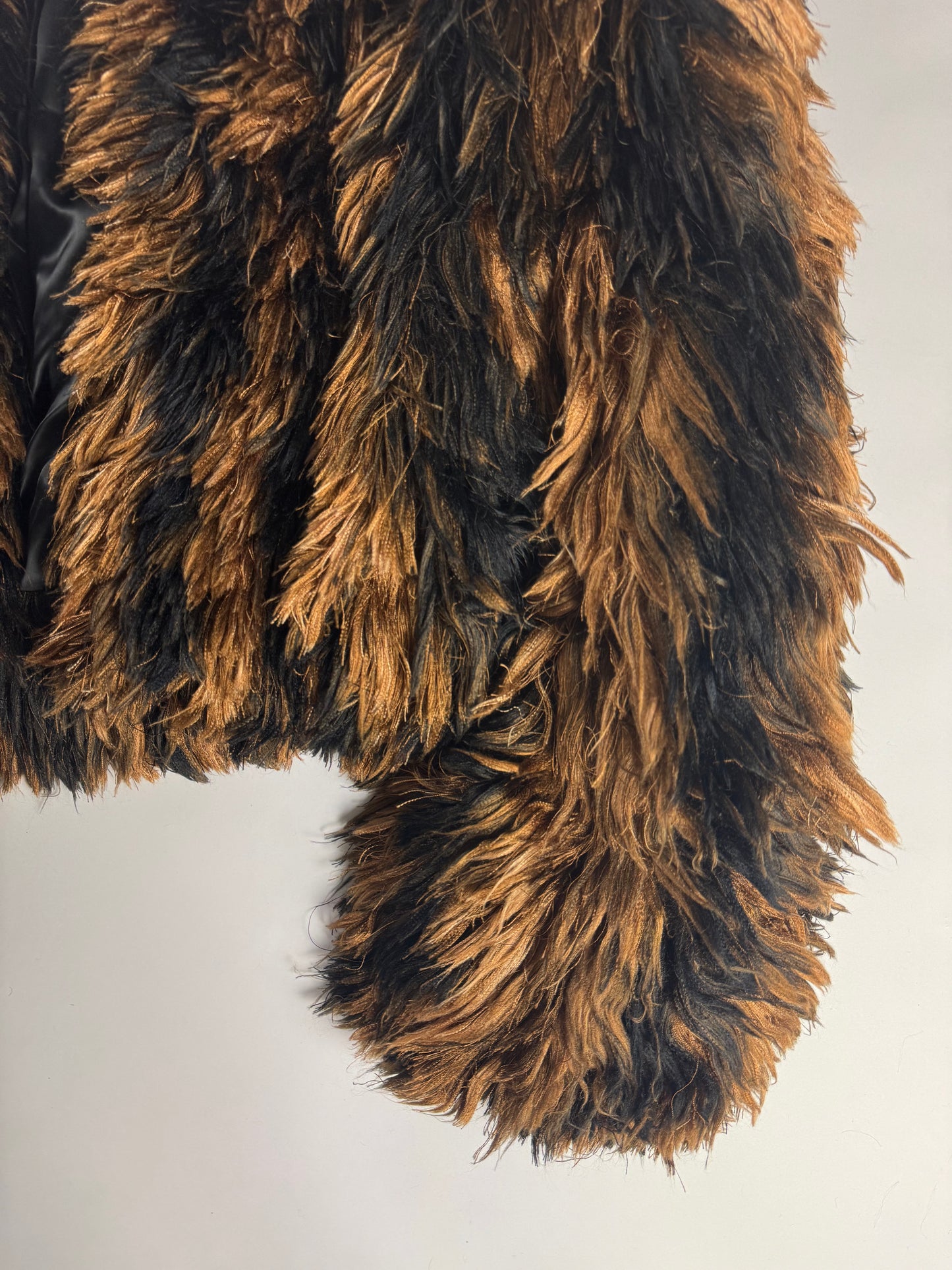 Balenciaga Couture Furry Cropped Boxy Shoulder Coat FW 2021 - S