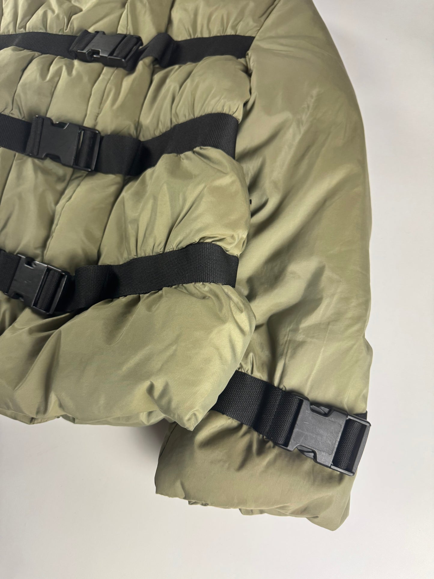 Jean Paul Gaultier Down Bondage Puffer Jacket FW 2003 - S