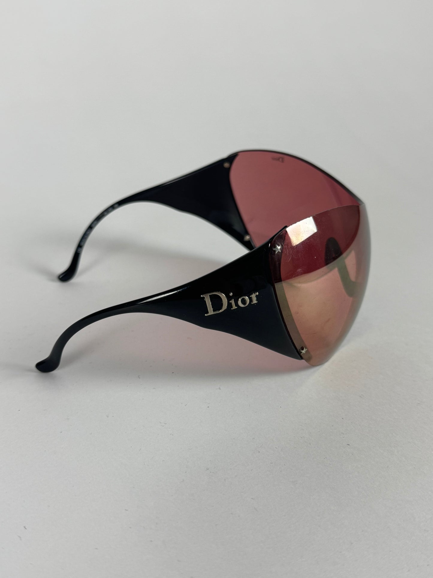 Christian Dior John Galliano Oversize Ski 1 Mask Sunglasses SS 2003 - OS