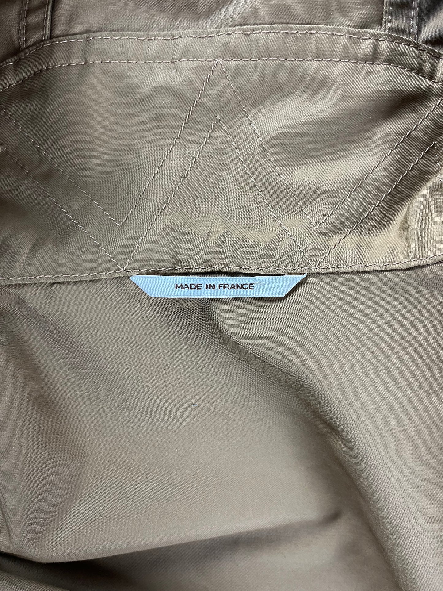 Hermès Sample Camel Hooded Windbreaker Jacket FW 2021 - M