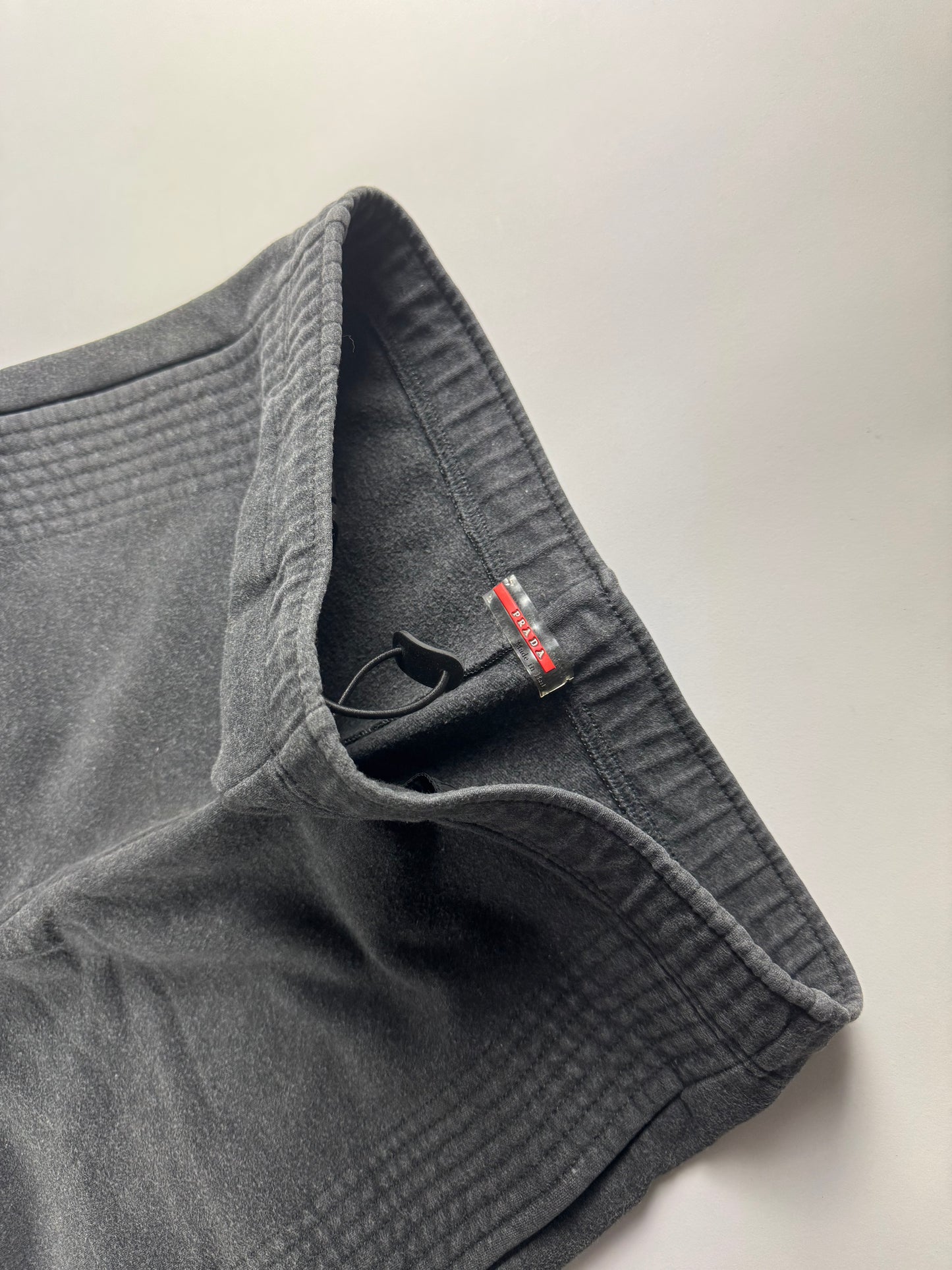 Prada Linea Rossa Grey Stretch Pants SS 1999 - S