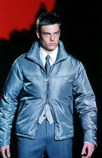 Gucci Tom Ford Cold Olive Double Zip Down Jacket FW 1998 - M