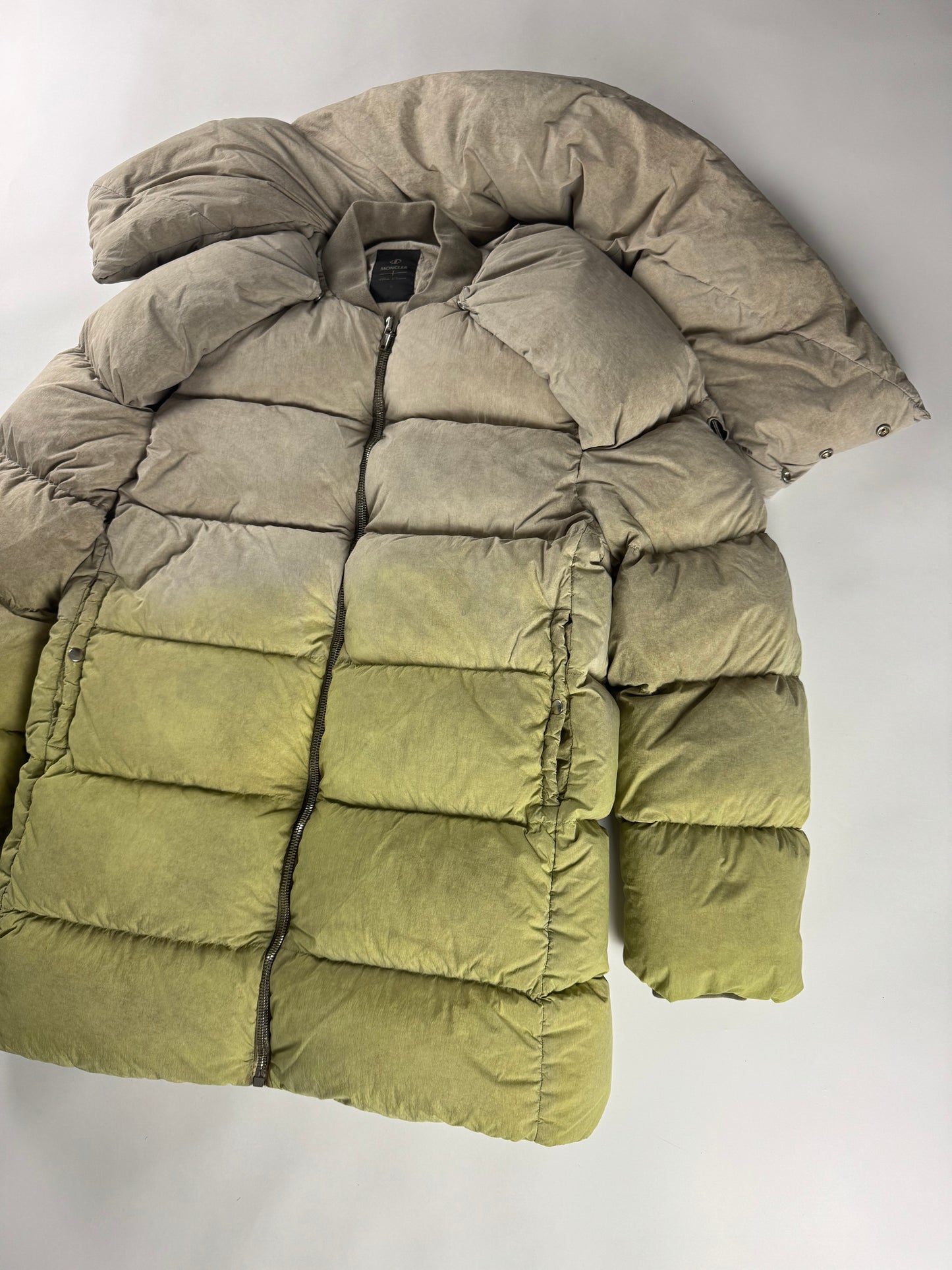 Rick Owens x Moncler Acid Gradient Cyclopic Convertible Down Long Jacket FW 2023 - M