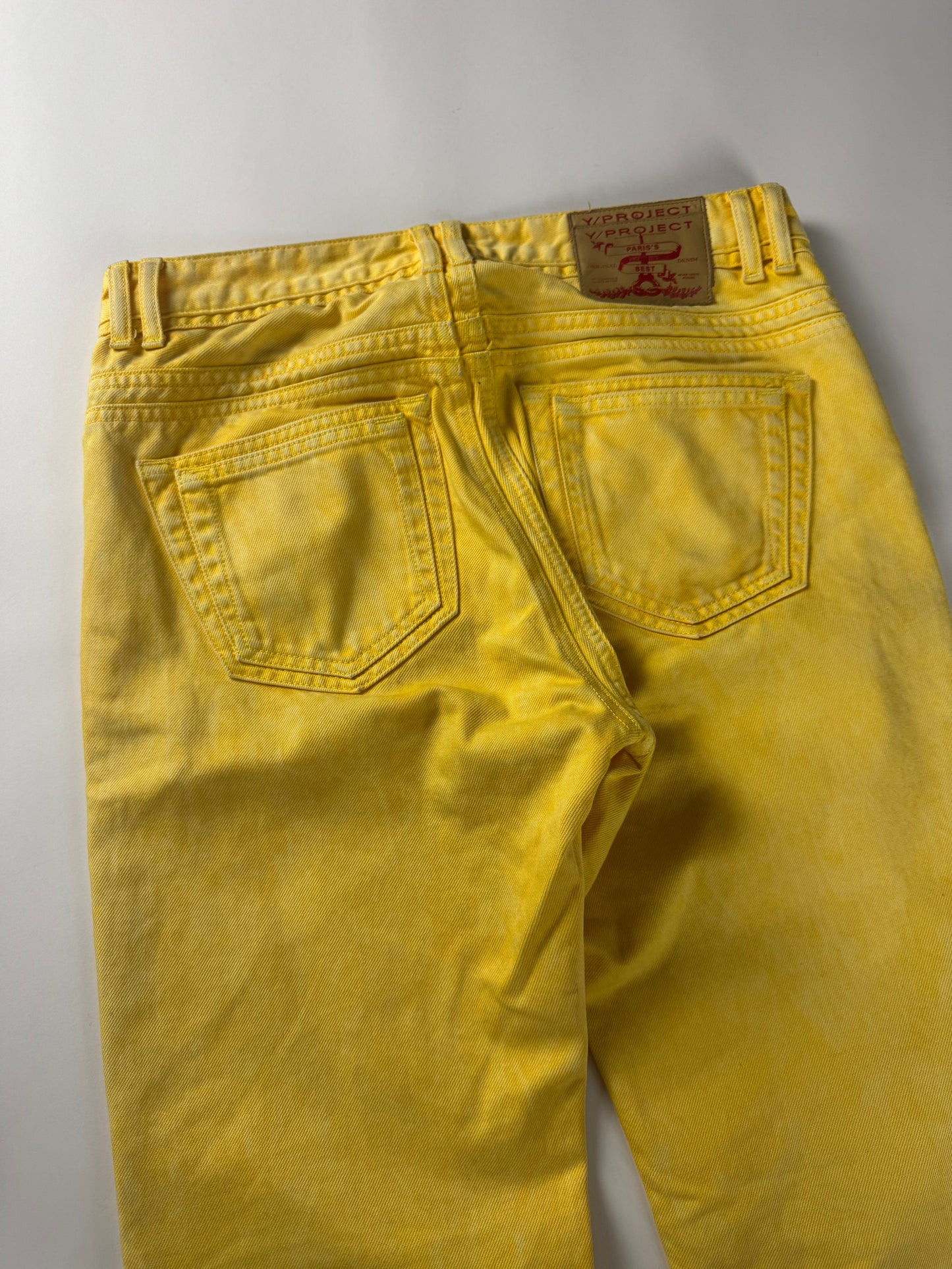 Y/Project Sample Double Pocket Yellow Pants SS 2020 - S