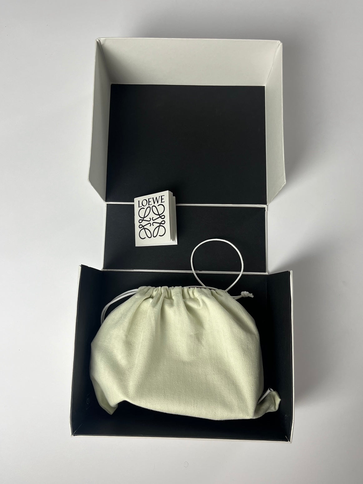 Loewe Smile Calfskin Logo Brown Buckle Belt - 95 CM