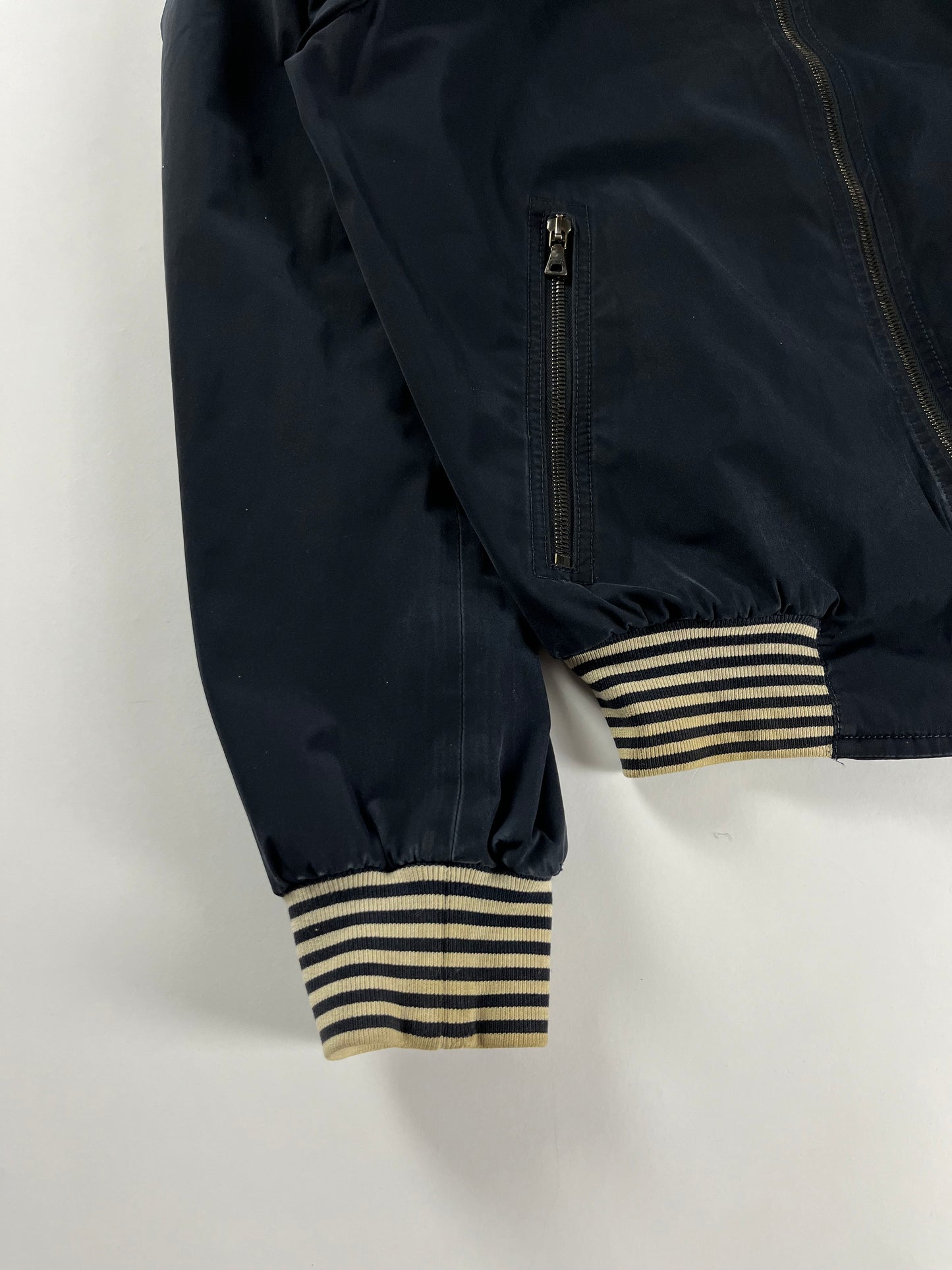 Prada Navy Marina Nylon Bomber jacket FW 2008 - M