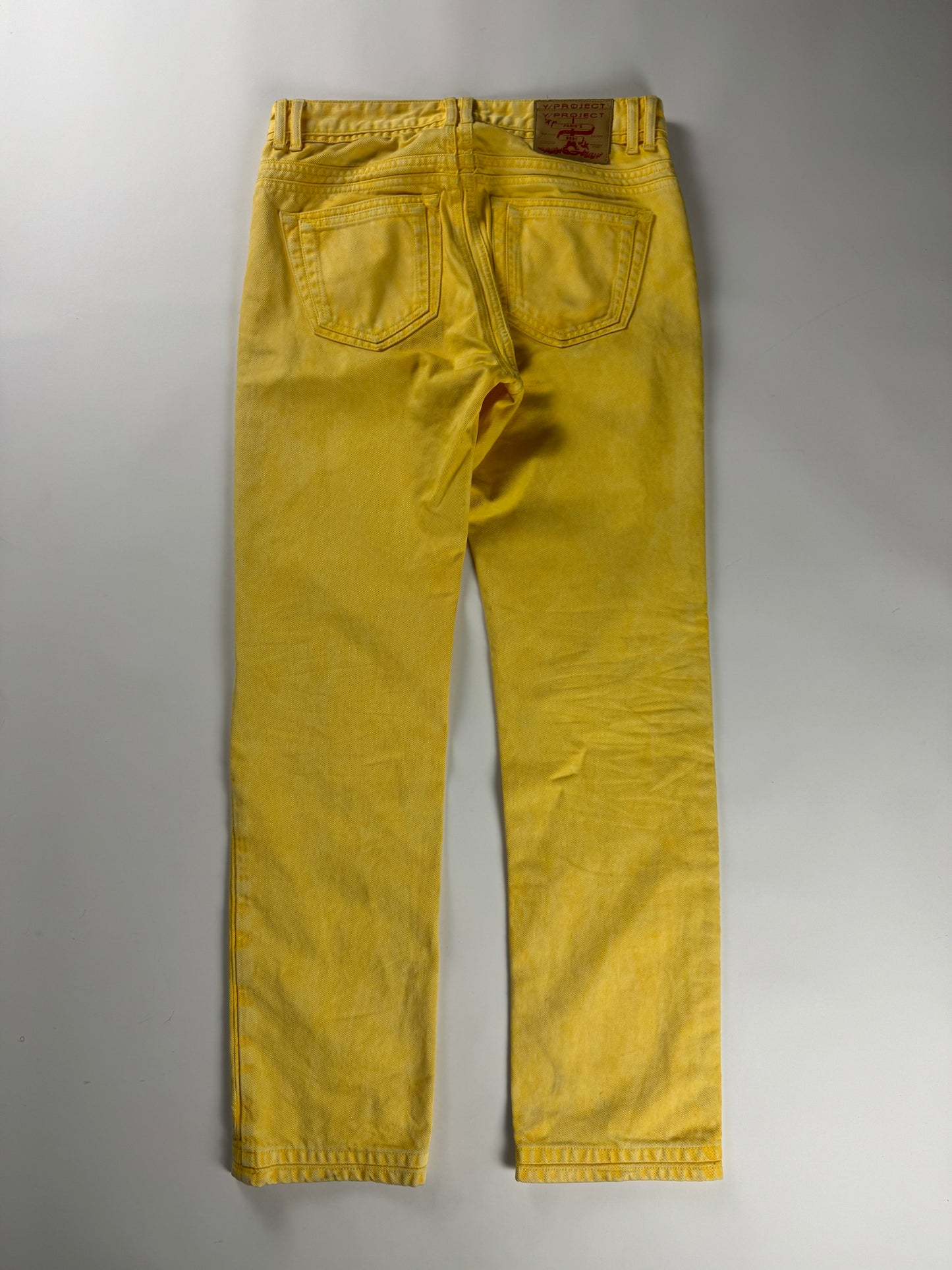 Y/Project Sample Double Pocket Yellow Pants SS 2020 - S