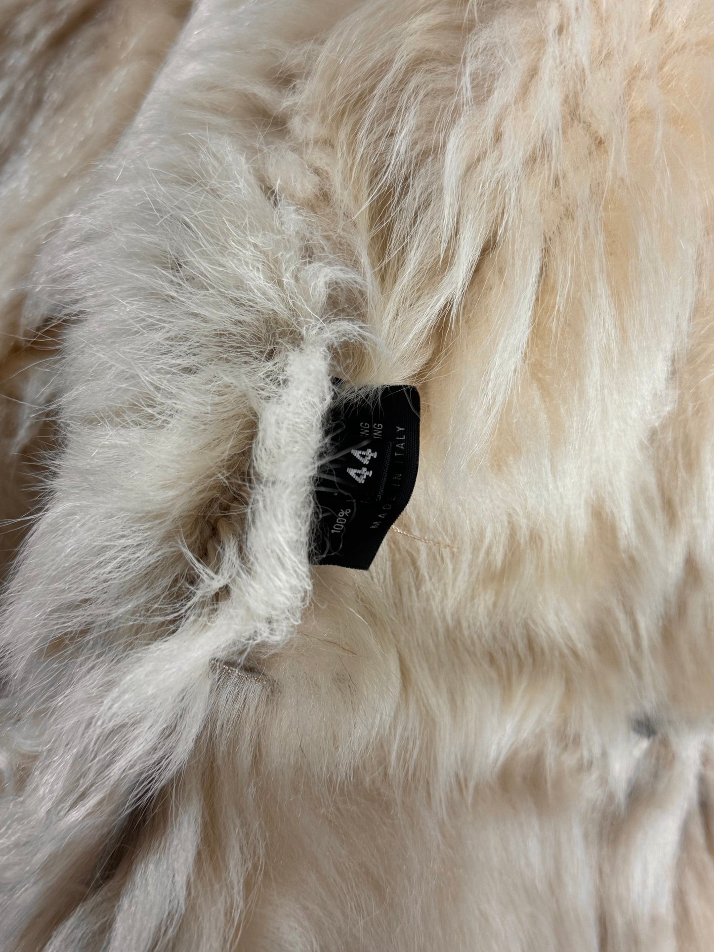 Gucci Tom Ford Bushed Shearling Fur Coat FW 2002 - S