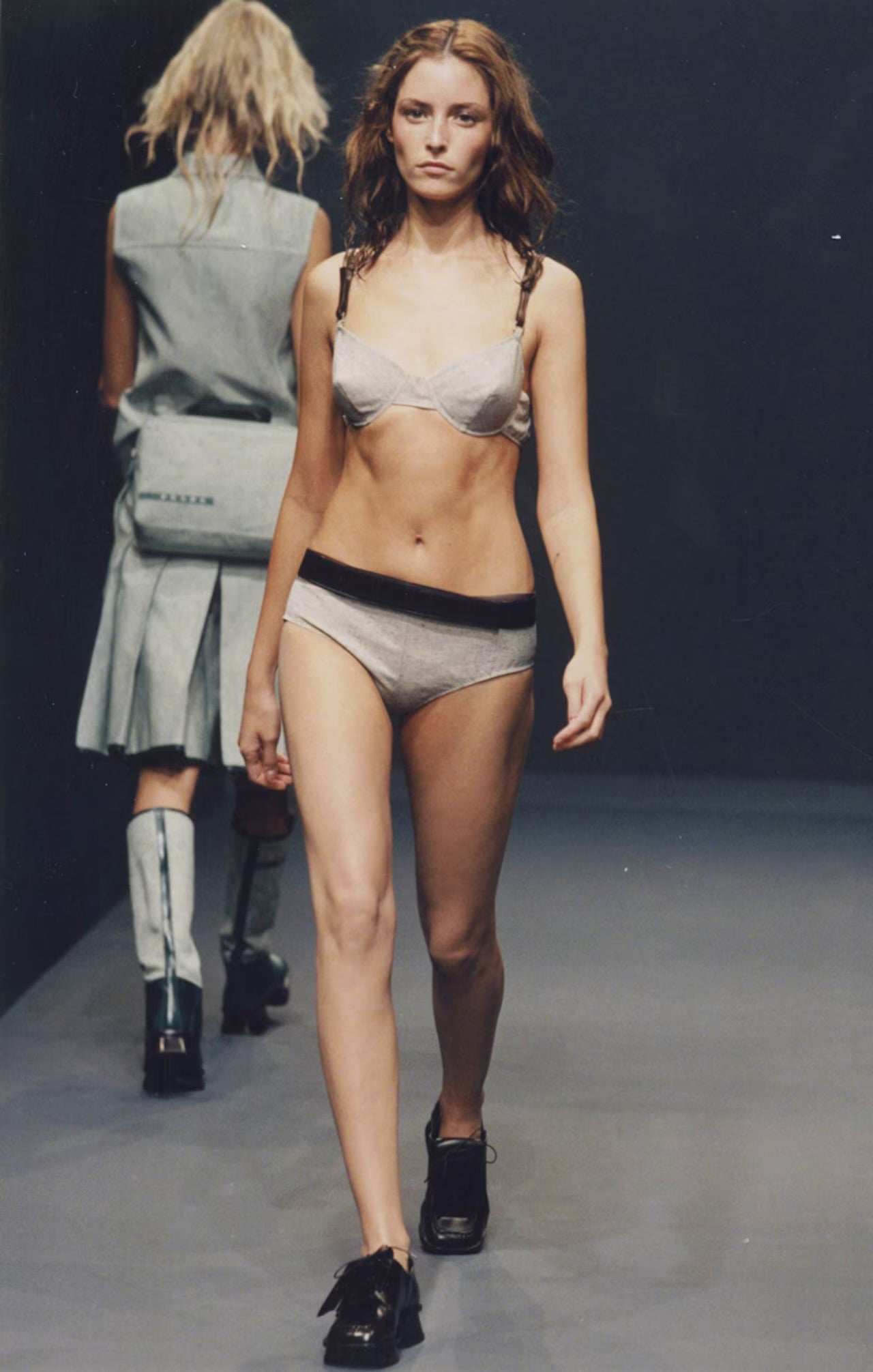 Prada White Platform Loafers Shoes SS 1999 - 38 IT/39 EU