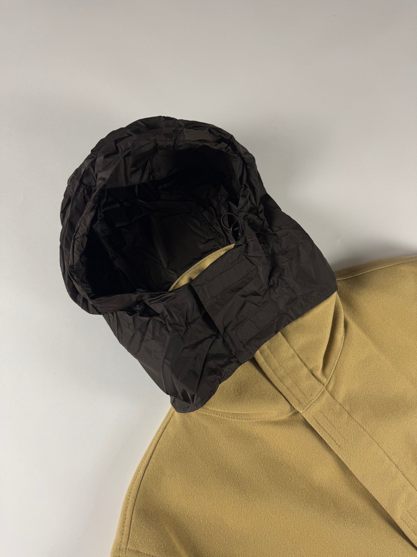 Prada Linea Rossa Camel Wool Coat FW 1999 - L