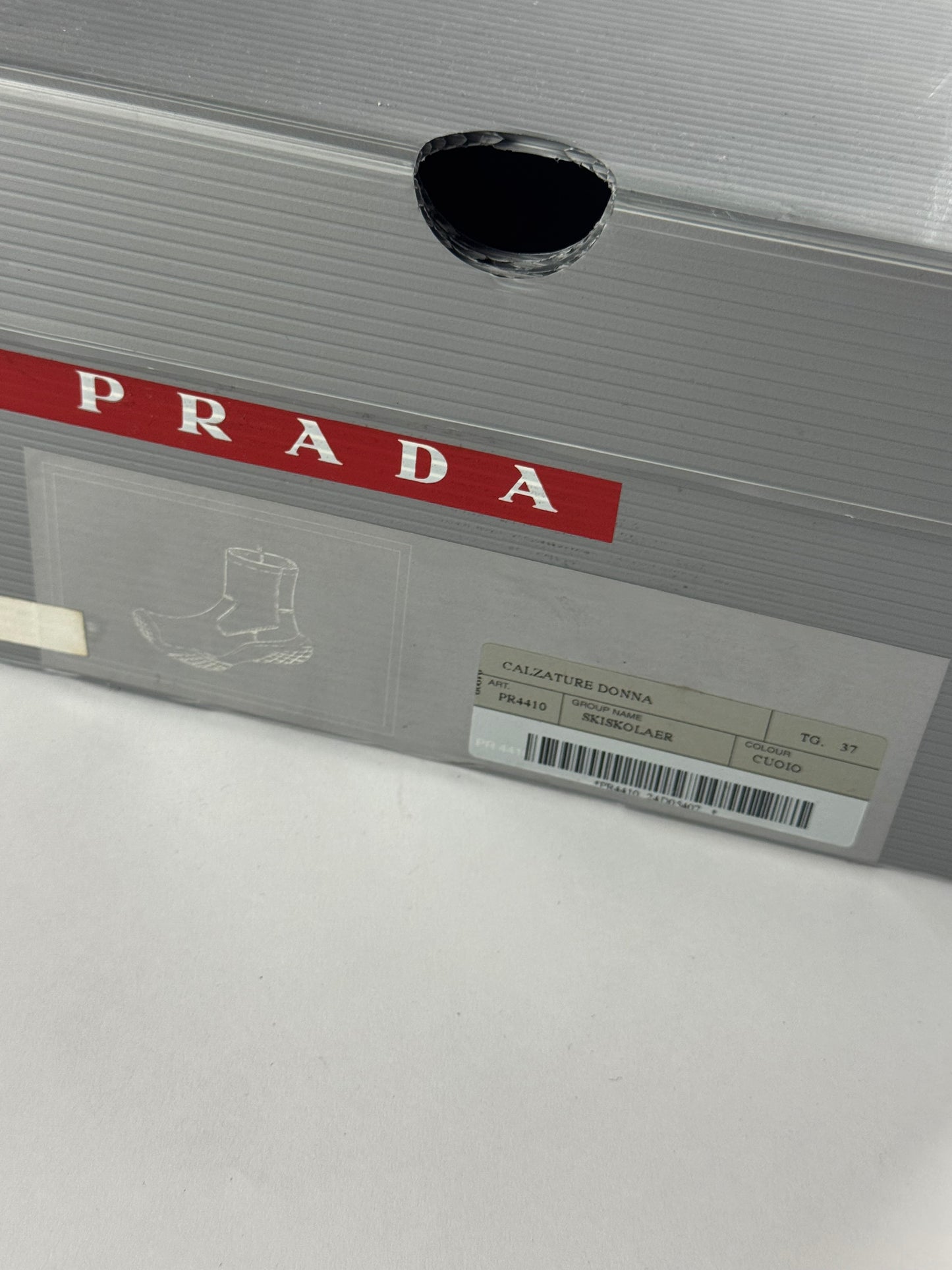 Prada Linea Rossa Camel High Boots FW 1999 - 37 IT/38 EU