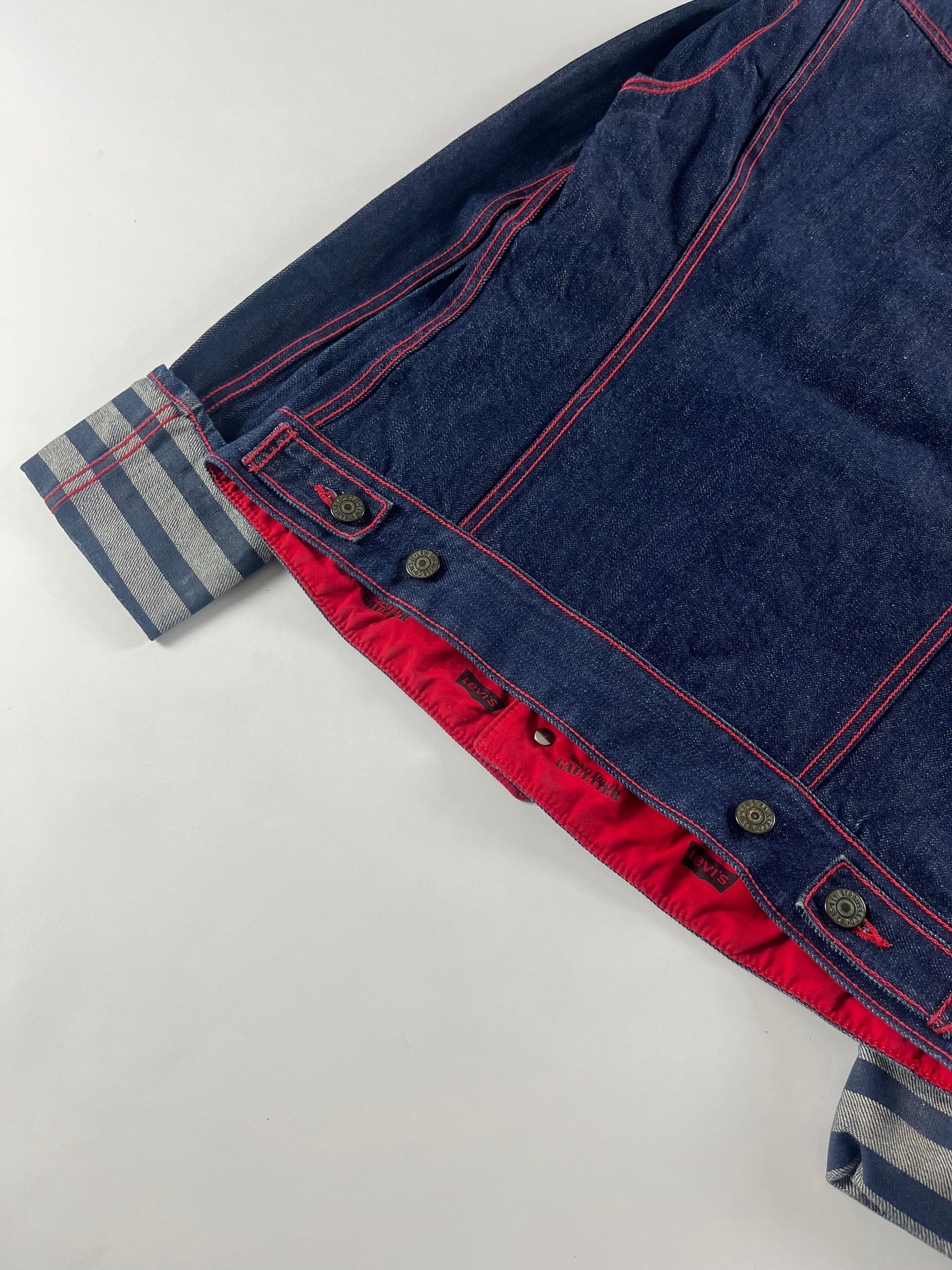 Jean Paul Gaultier x Levi’s Denim Selvedge Work Jacket SS 2010 - S