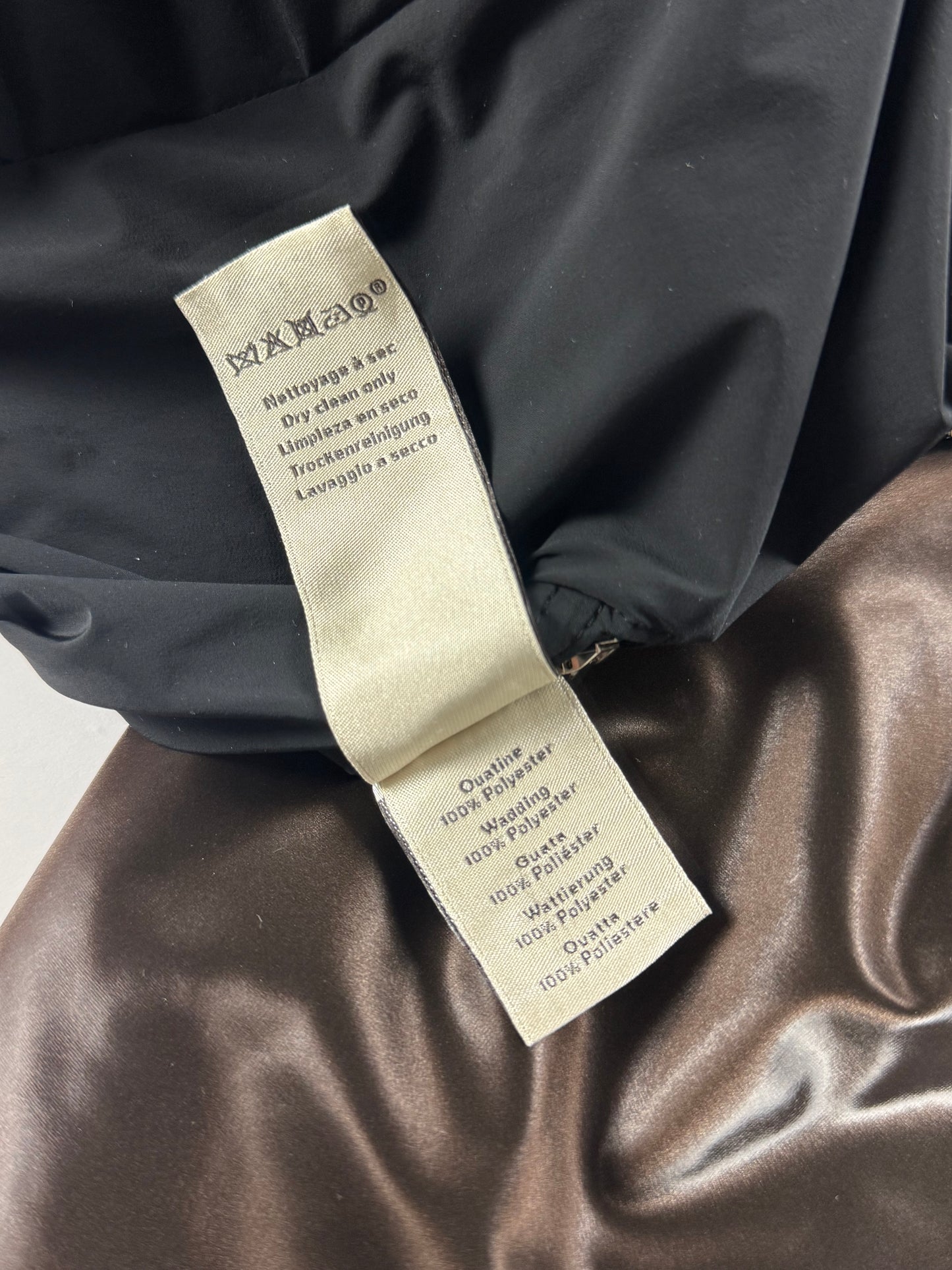 Hermès Sample Brown Glass Nylon Hooded Parka Jacket FW 2020 - L