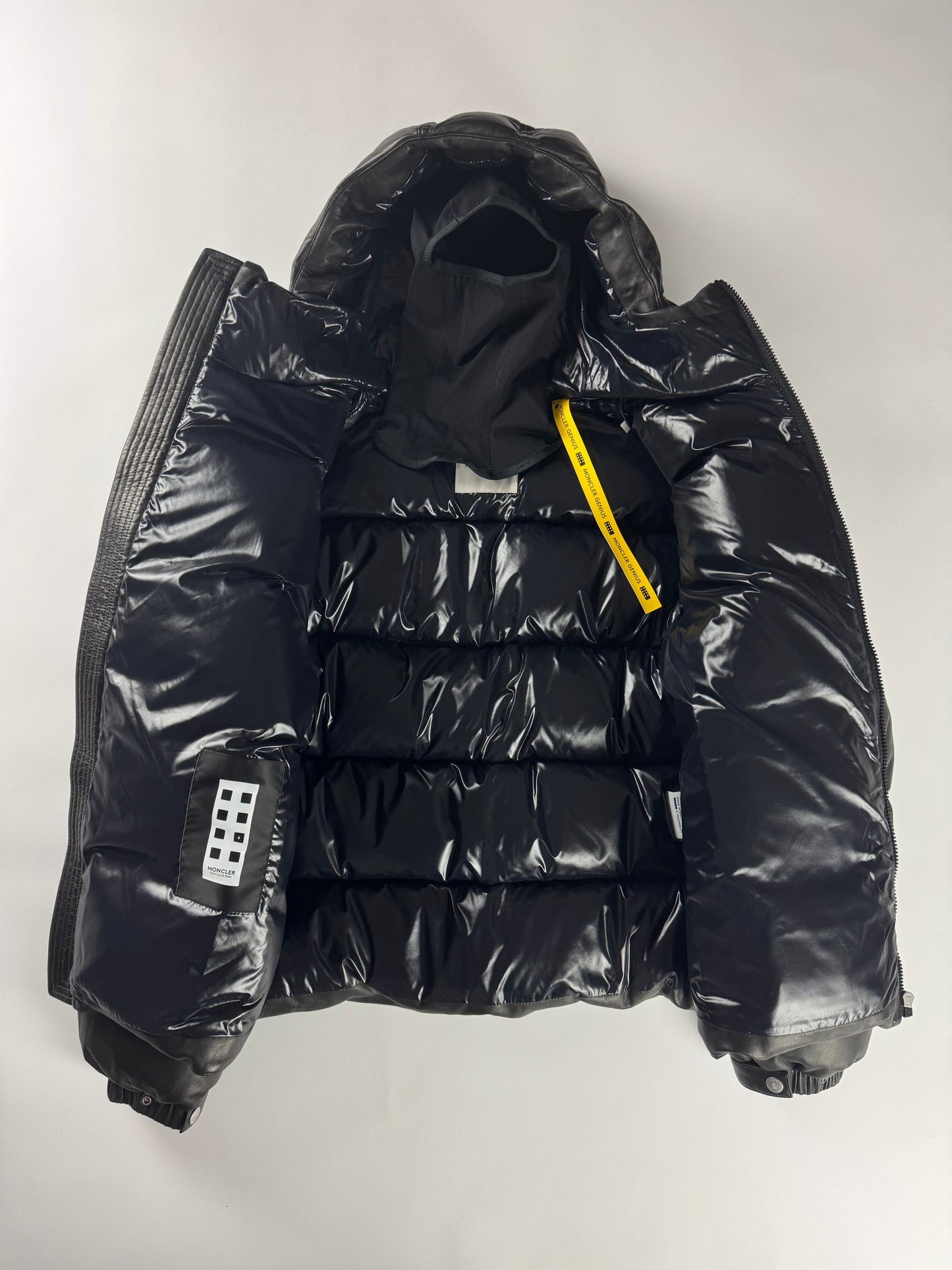 Moncler 6 1017 Alyx Studio 9SM Alman Puffer Lamb Leather Jacket FW 2022 - M