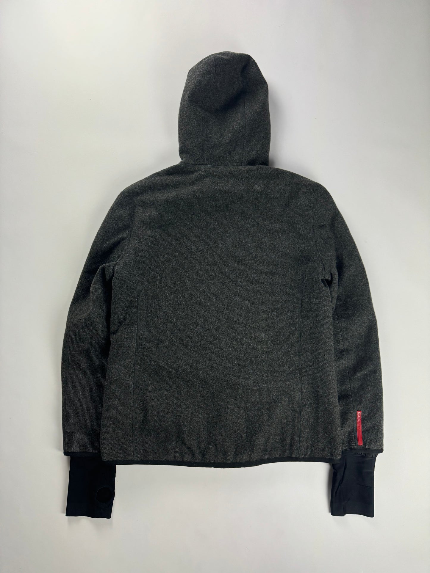 Prada Linea Rossa Wool Balaclava Riot Jacket FW 1999 - M