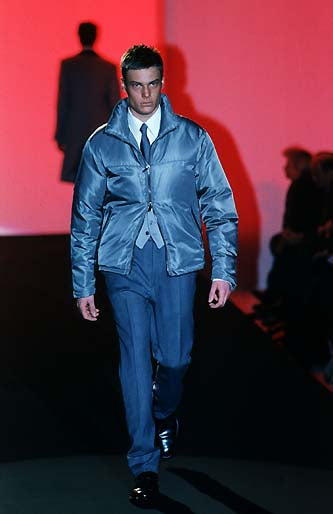 Gucci Tom Ford Cold Olive Double Zip Down Jacket FW 1998 - M