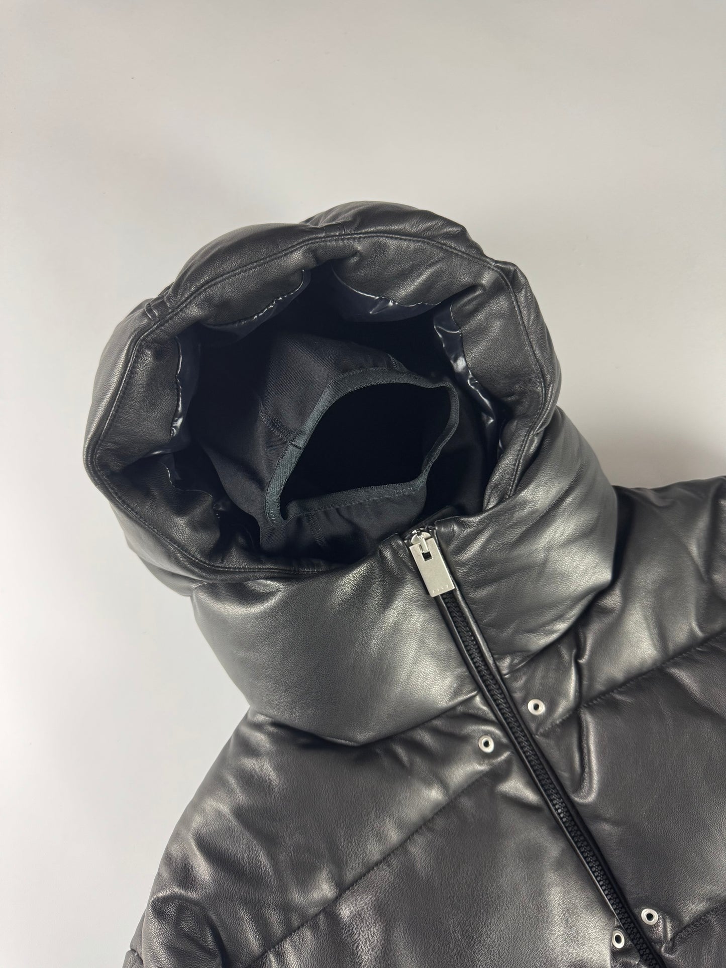 Moncler 6 1017 Alyx Studio 9SM Alman Puffer Lamb Leather Jacket FW 2022 - M