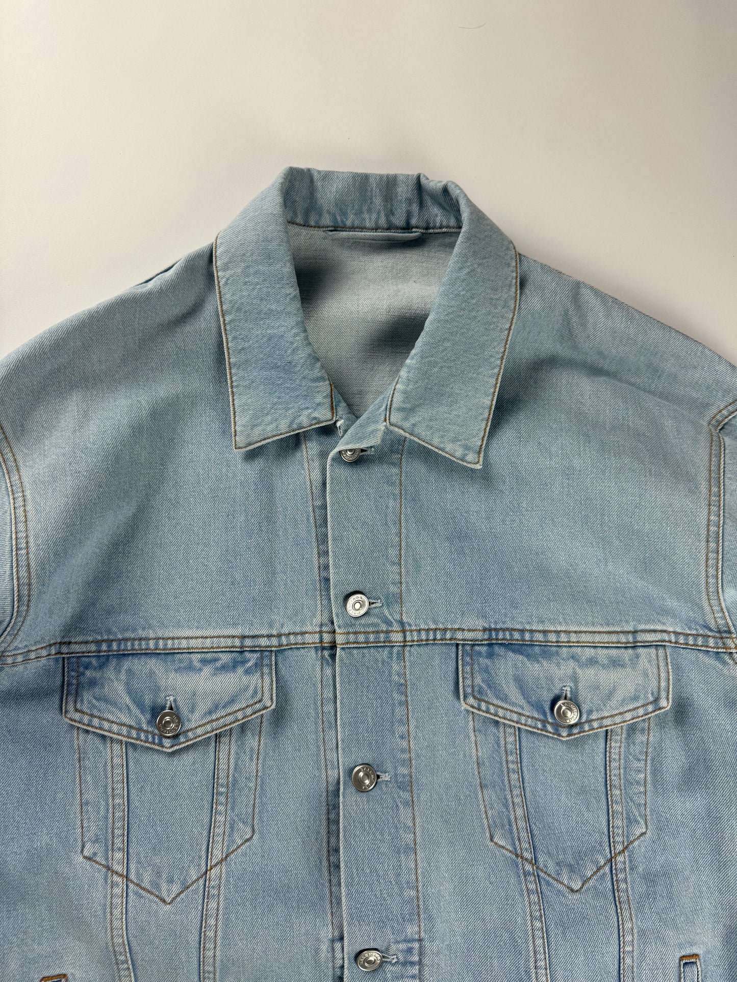 Balenciaga Perfect Oversize Boxy Denim Jacket FW 2017 - L