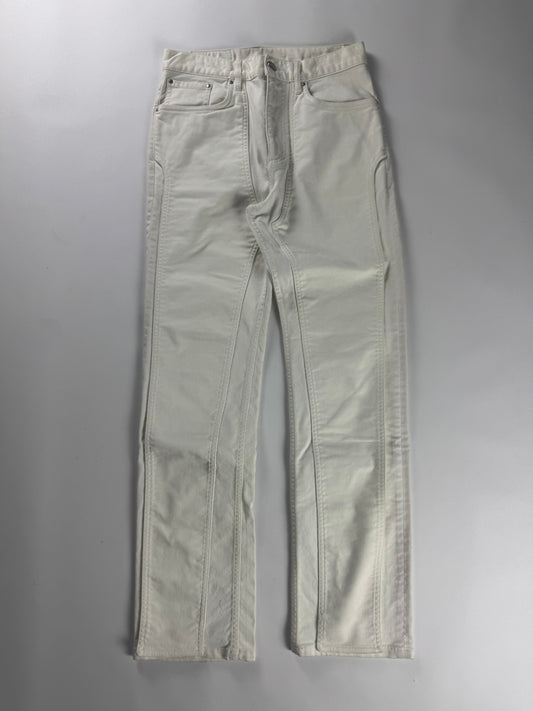 Y/Project Sample White Paneled Pants SS 2022 - S