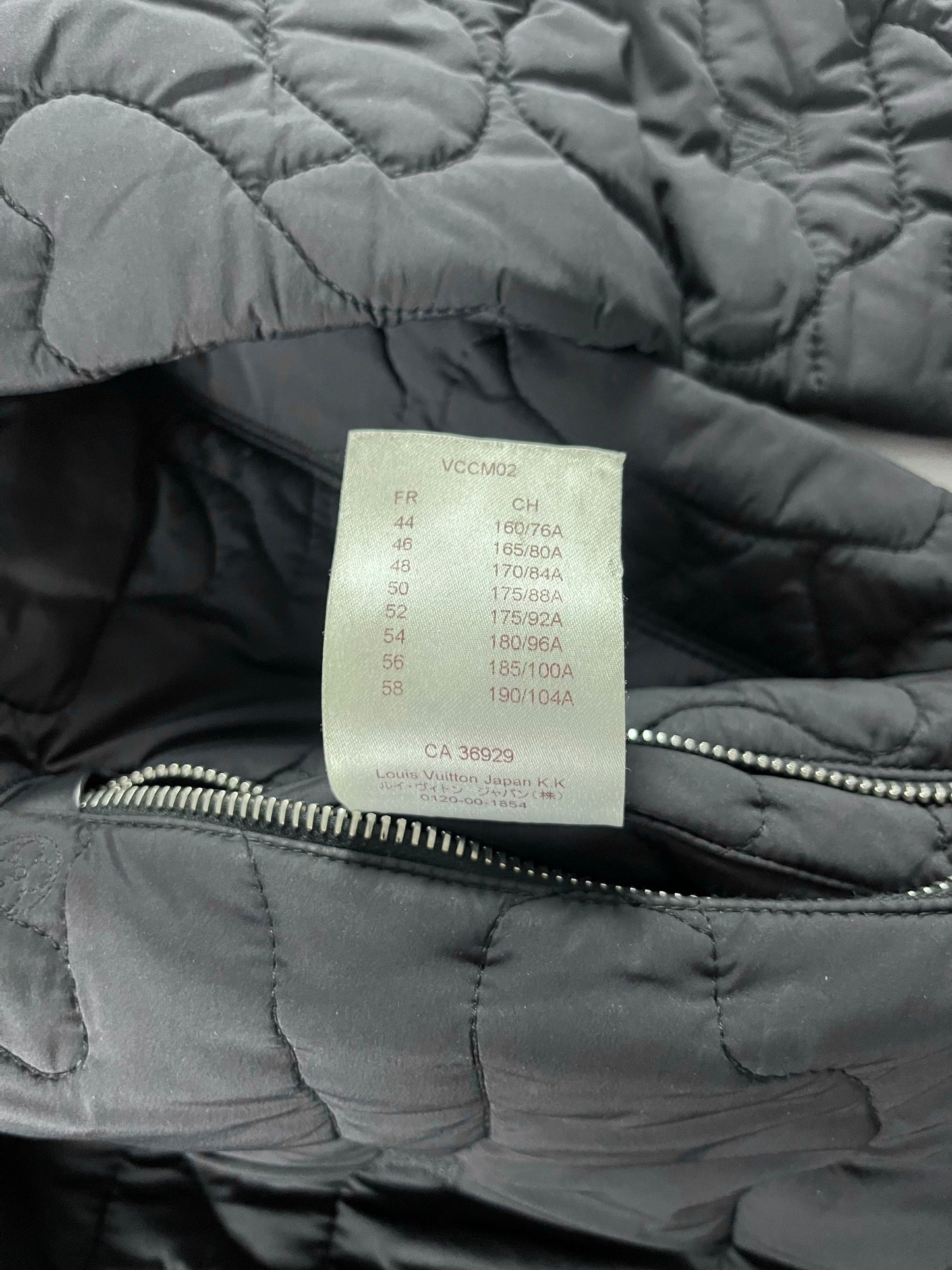 Louis Vuitton Monogram Down Bomber Jacket FW 2016 - L