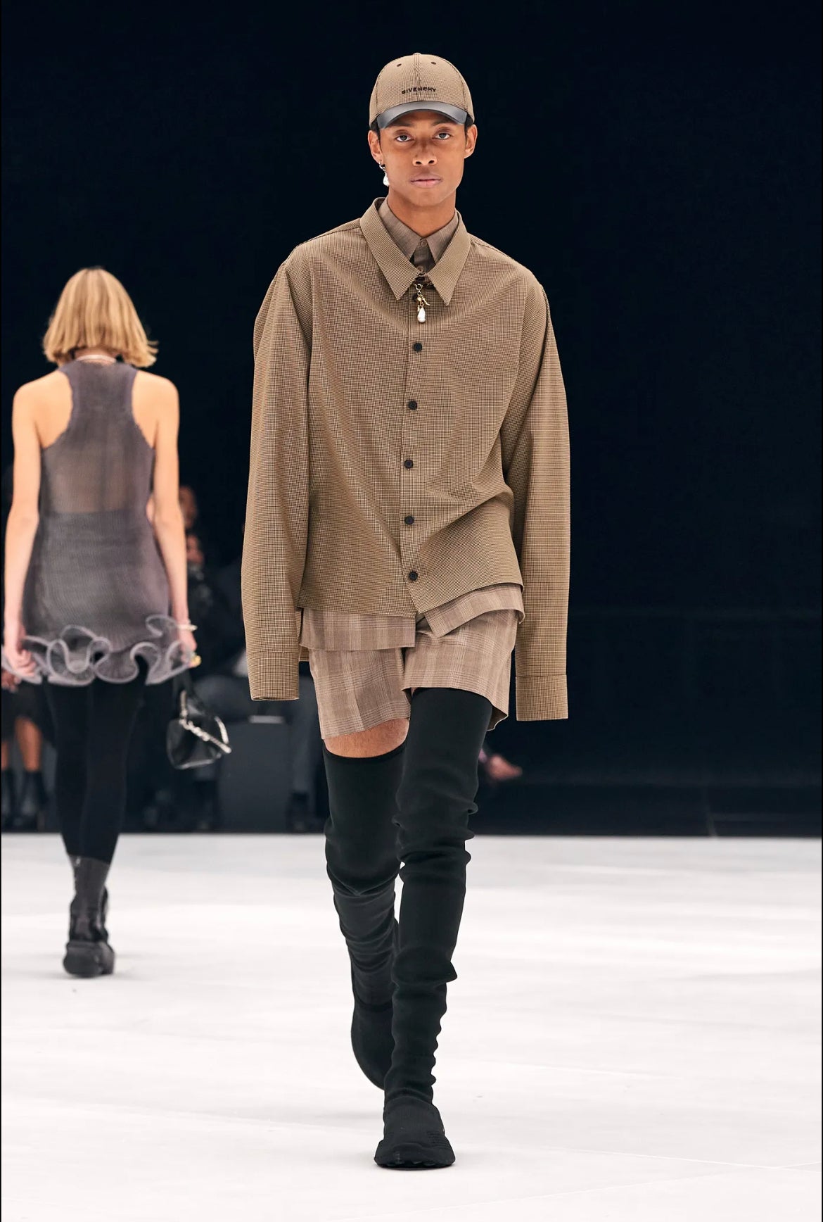 Givenchy Sample Printed Bomber Jacket SS 2022 - XL