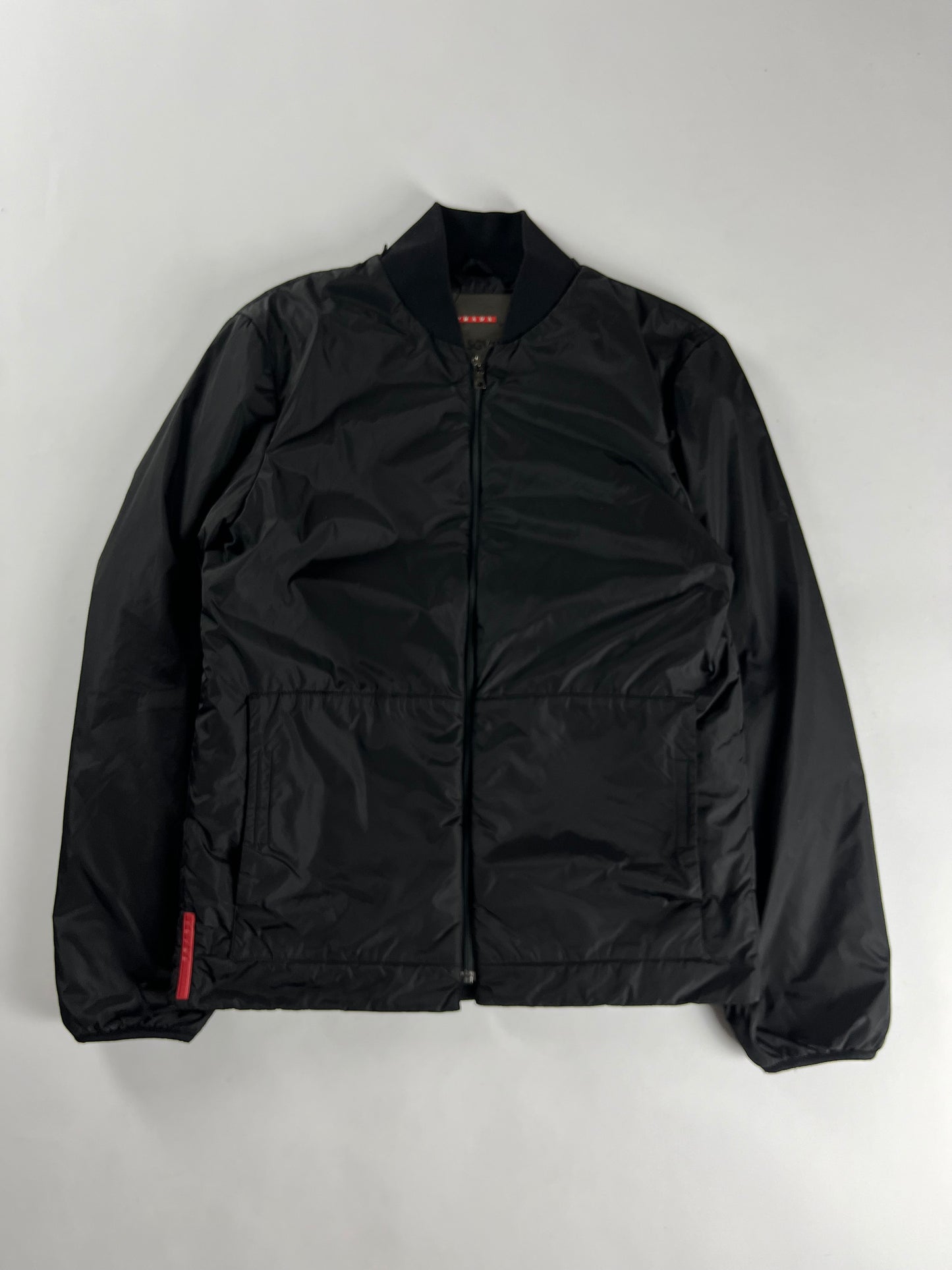 Prada Linea Rossa Essentiel Bomber Jacket 2000s - M