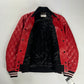 Saint Laurent Sample Quilted Baroque Damier Varsity Bomber Jacket SS 2018 - S