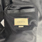Gucci Sample Alexandro Michele Elbows & Shoulders Strong Pads Leather Biker Jacket FW 2023 - M