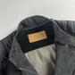 Gucci Asymmetrical Zip Denim Biker Jacket SS 2002 - M