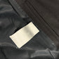 Dior Dark Clean Grey Wool Blend Minimalist Side Closing Coat FW 2011 - L