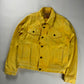 Y/Project Sample Yellow Denim Double Stone Wash Seam Jacket SS 2020 - S
