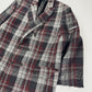 Balenciaga Sample Destroy Lana Plaid Coat SS 2019 - M