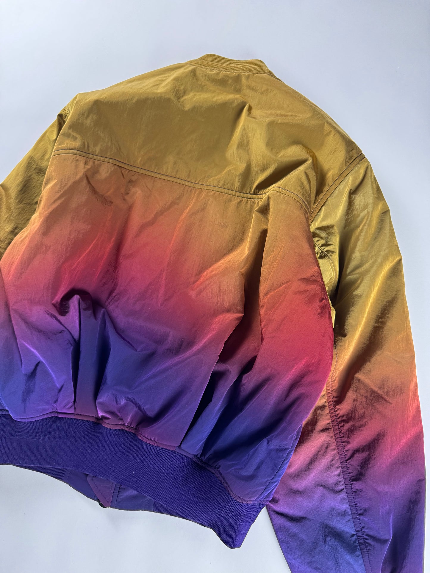 Dior x Lewis Hamilton Sample Afrofuturistic Gradient Bomber Jacket FW 2025 - M