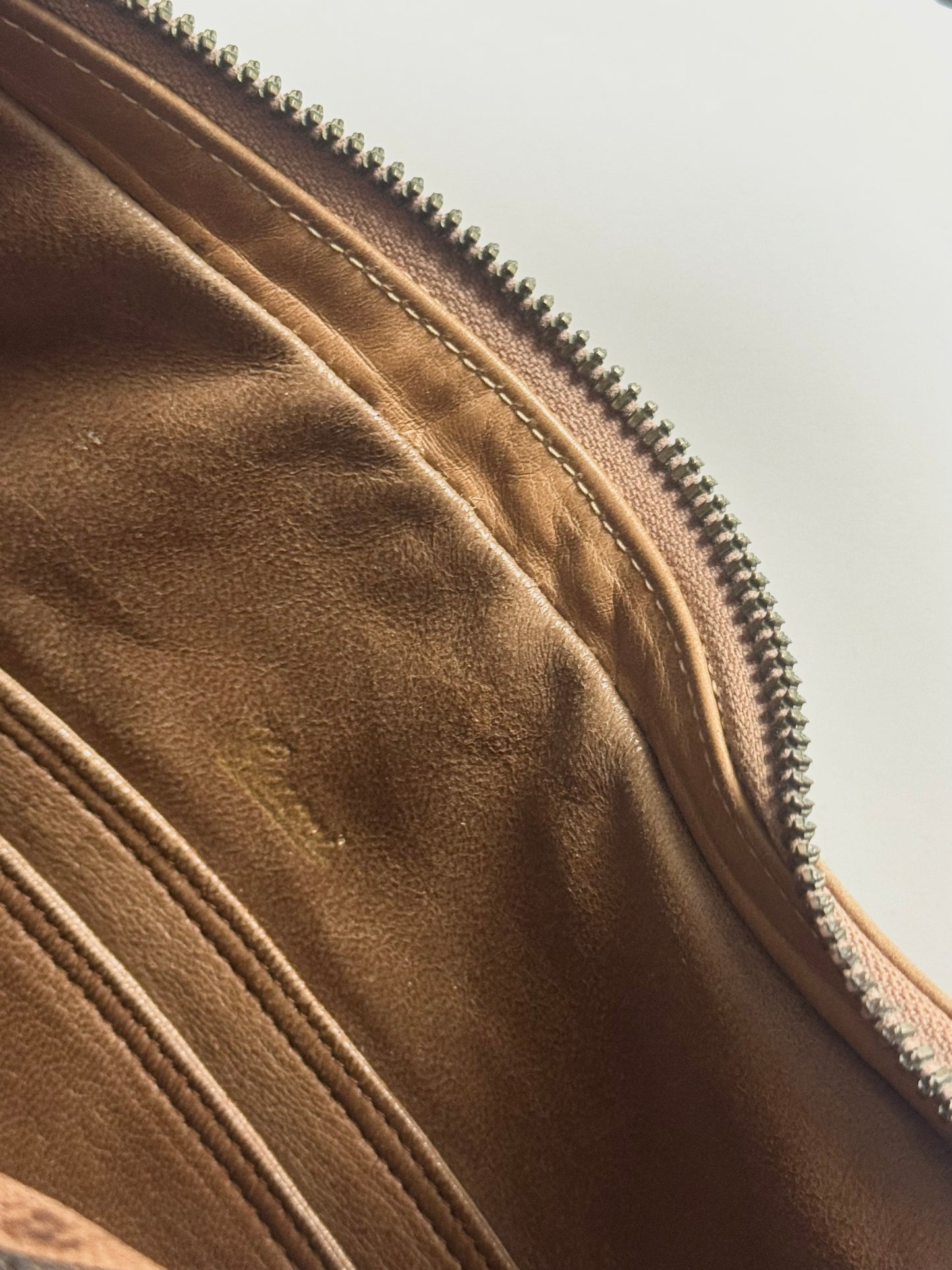 Gucci Bamboo Handle Hobo Camel Pony Hair Bag 1990s - OS