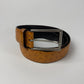 Prada Brown Premium Ostrich Leather Belt 2000s - 90 CM